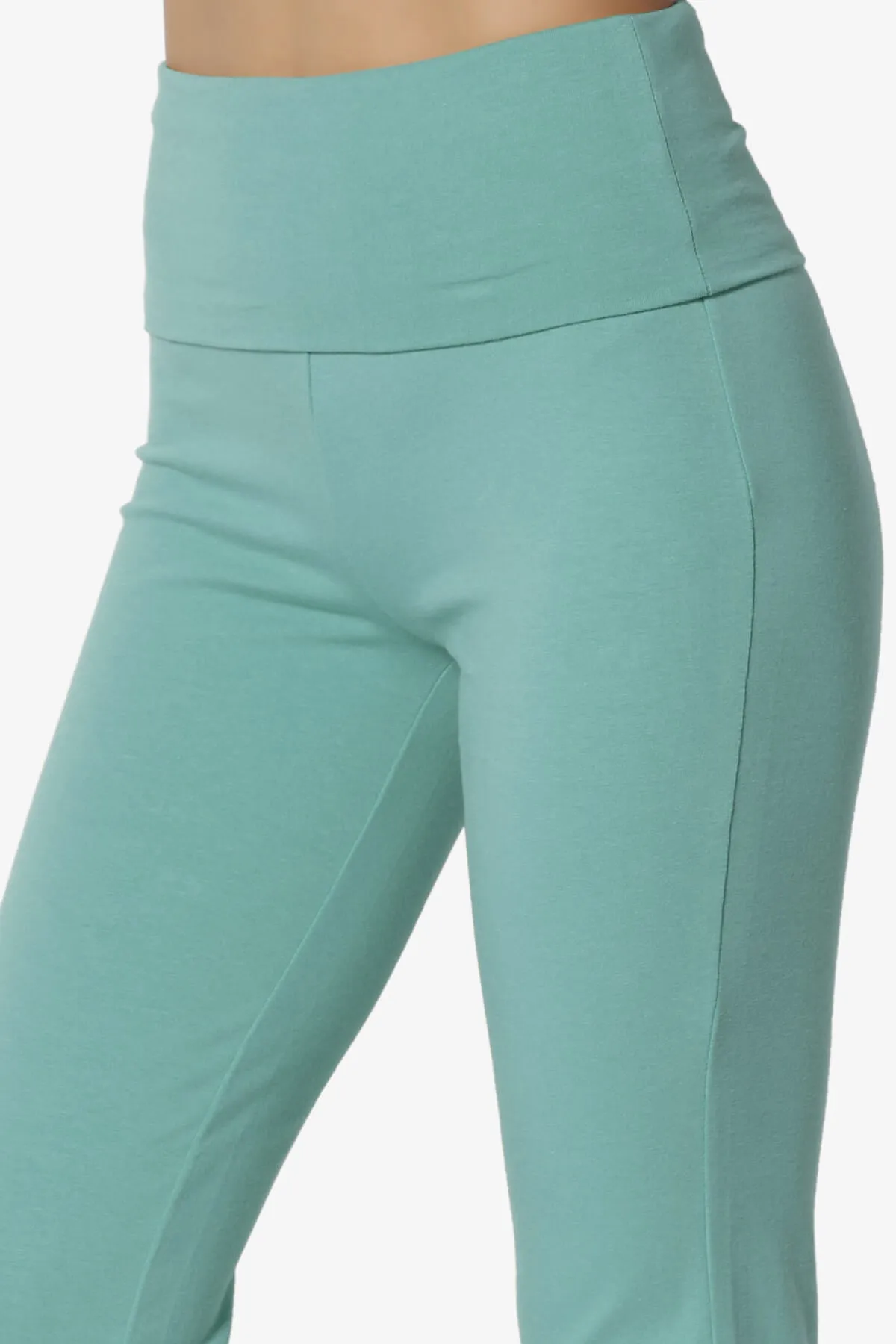 Sara Foldover Waist Yoga Pants PLUS