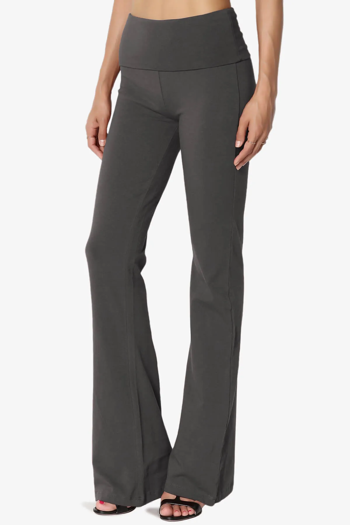 Sara Foldover Waist Yoga Pants PLUS