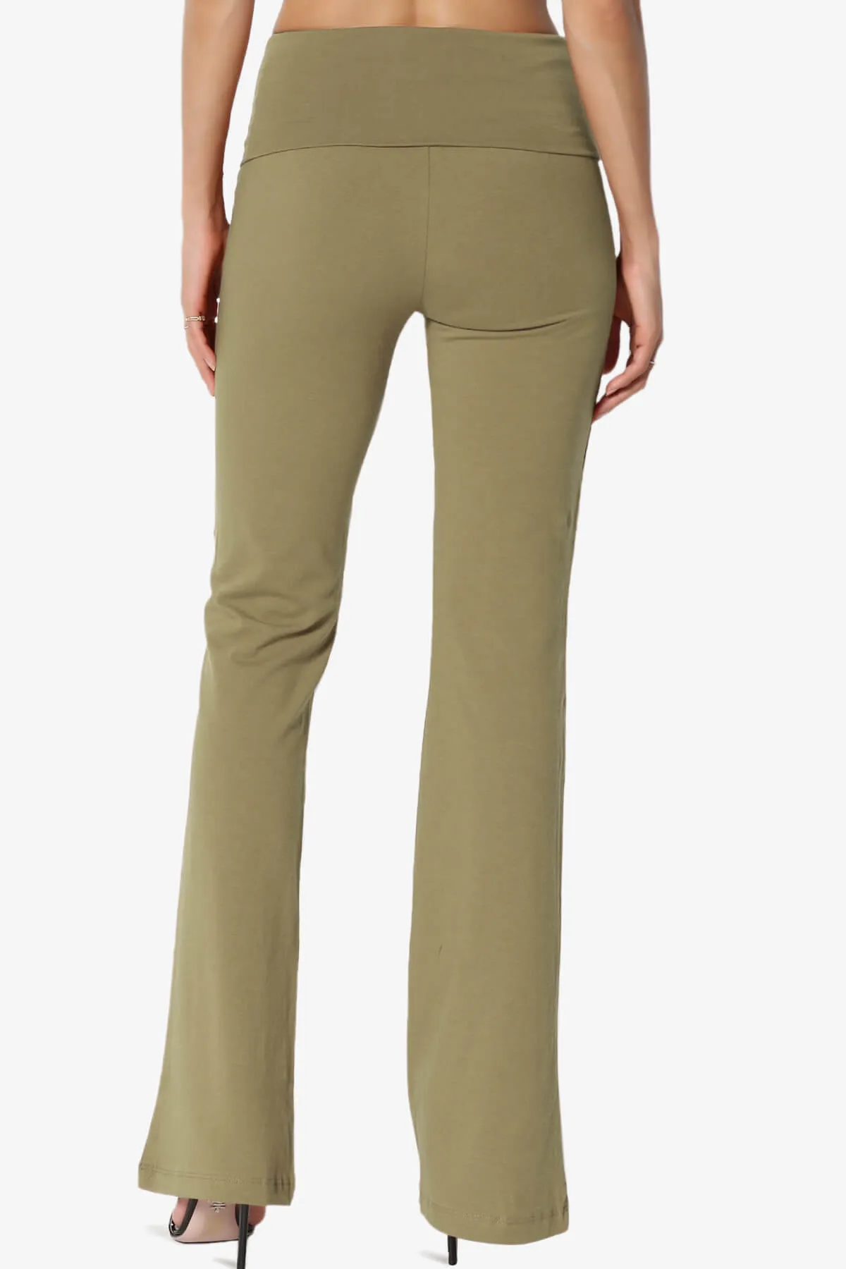 Sara Foldover Waist Yoga Pants PLUS