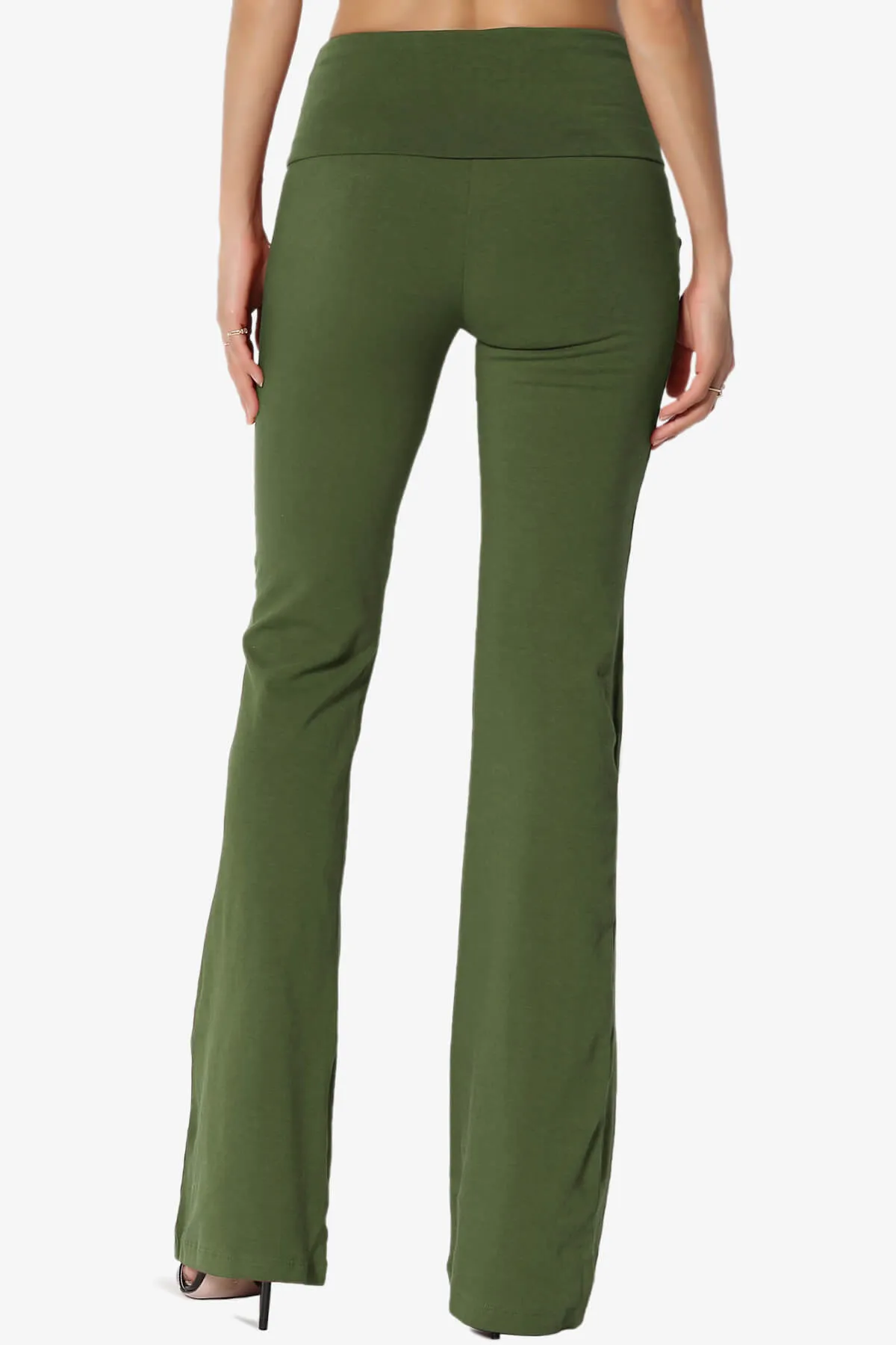 Sara Foldover Waist Yoga Pants PLUS