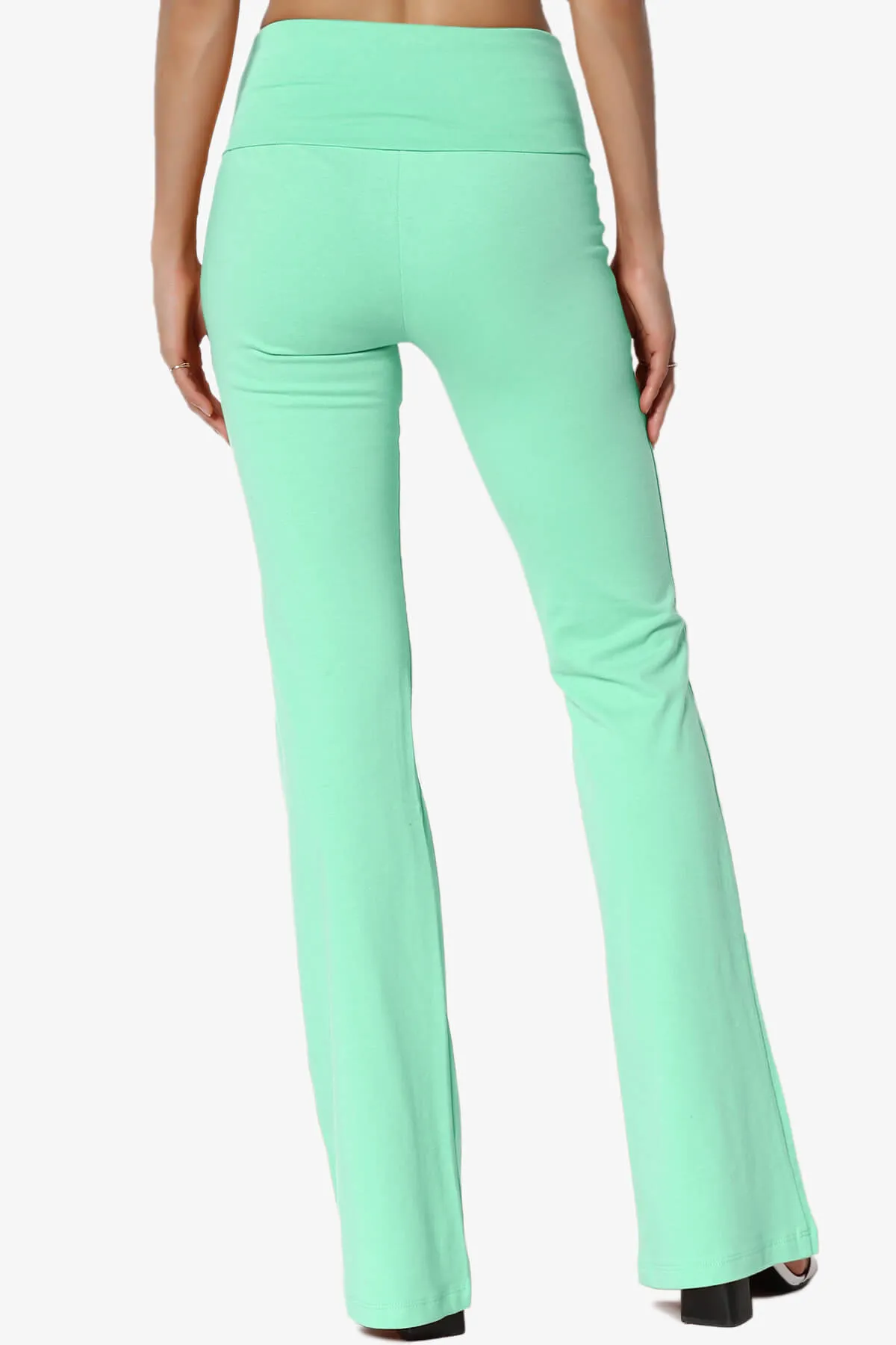 Sara Foldover Waist Yoga Pants PLUS