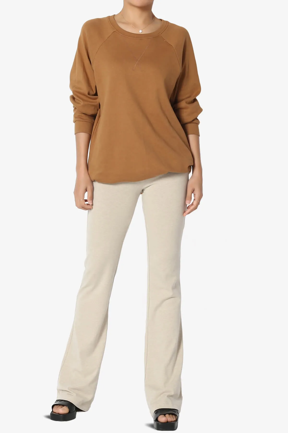 Sara Foldover Waist Yoga Pants PLUS