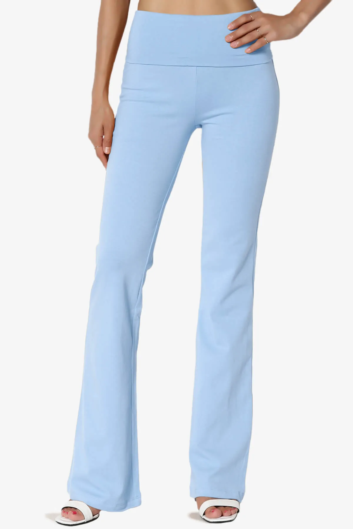 Sara Foldover Waist Yoga Pants PLUS