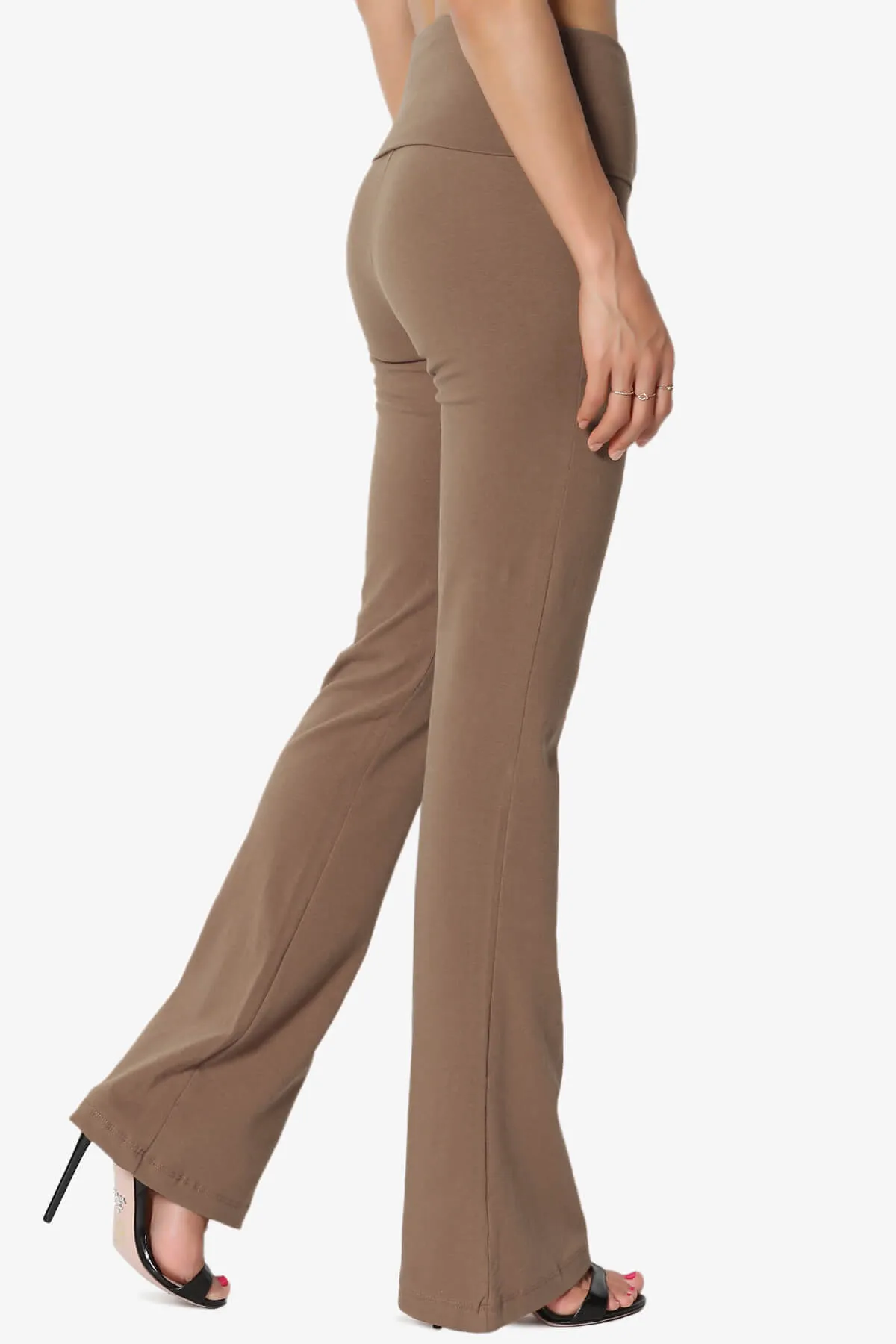 Sara Foldover Waist Yoga Pants PLUS