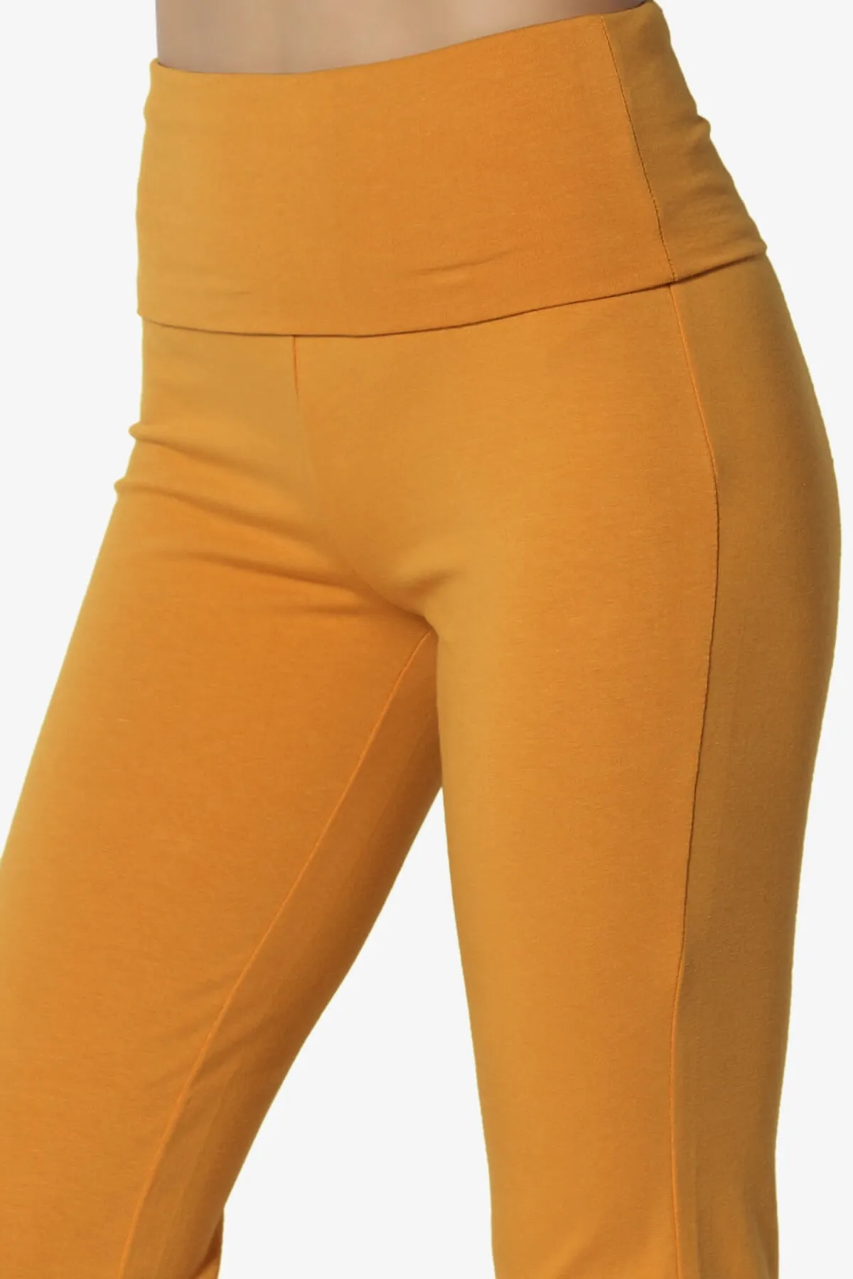 Sara Foldover Waist Yoga Pants PLUS