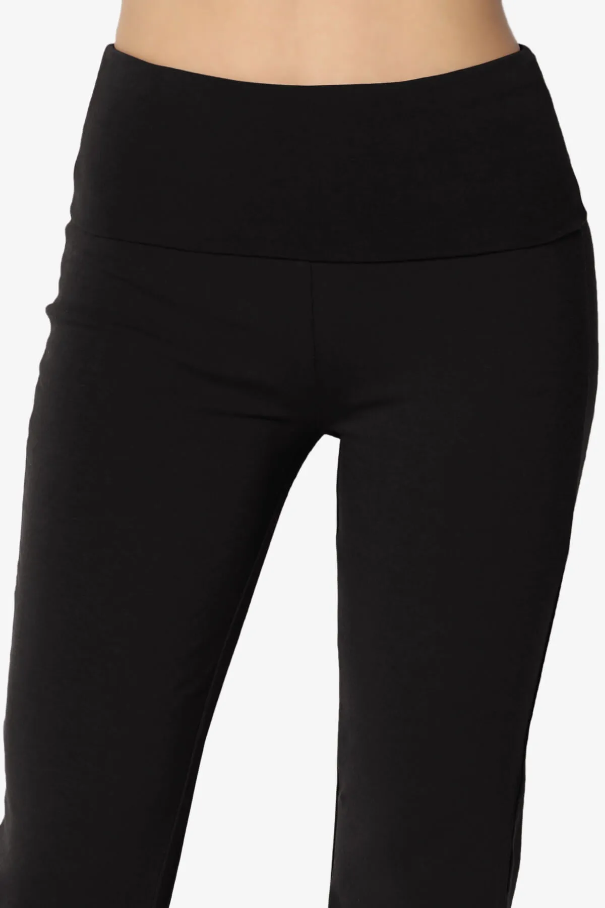 Sara Foldover Waist Yoga Pants PLUS