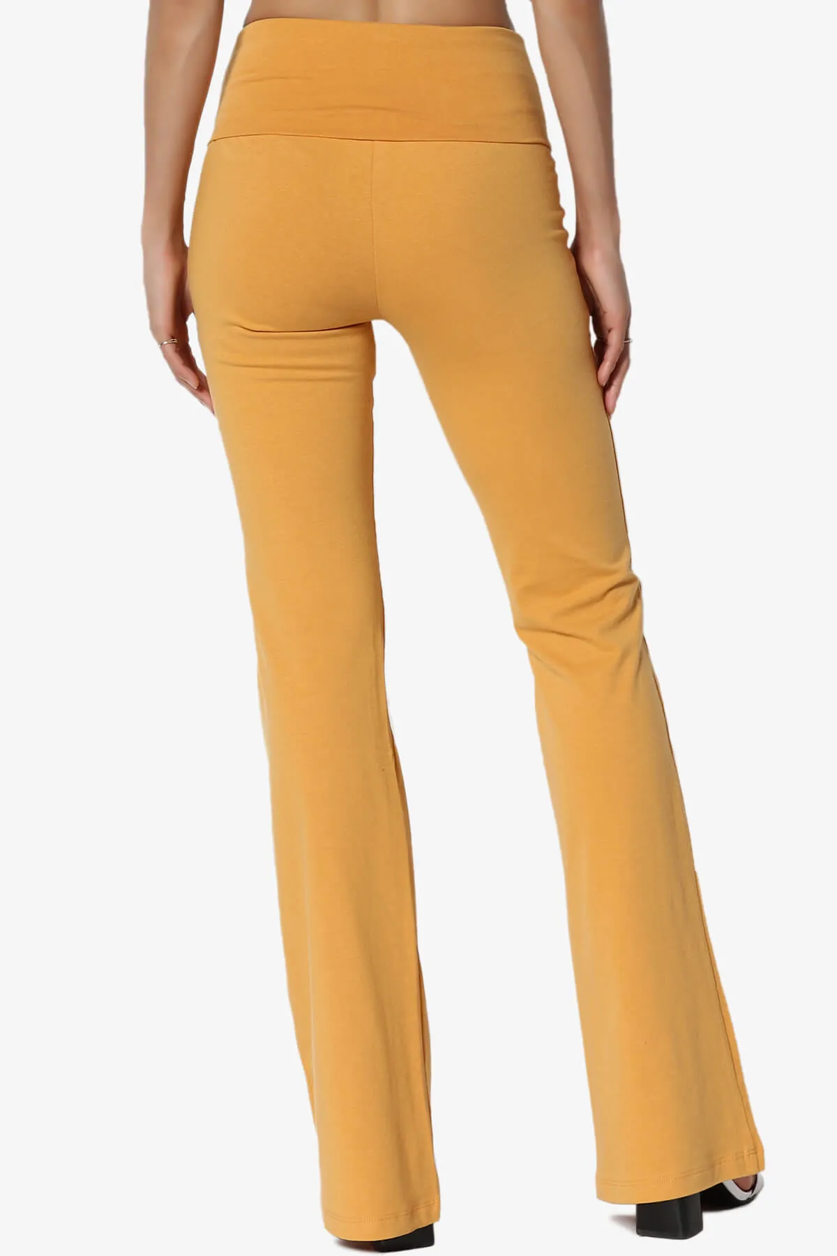 Sara Foldover Waist Yoga Pants PLUS