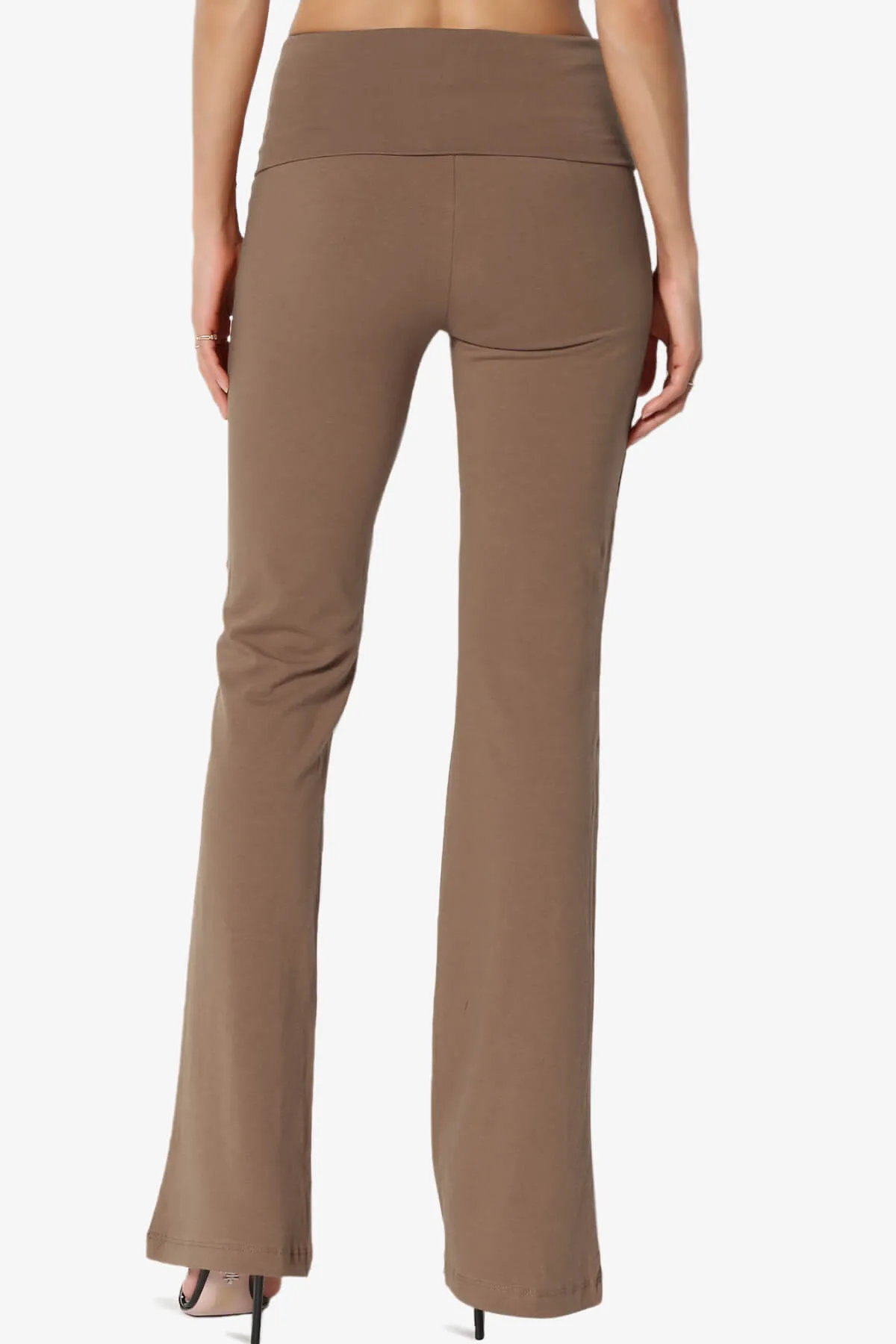 Sara Foldover Waist Yoga Pants PLUS