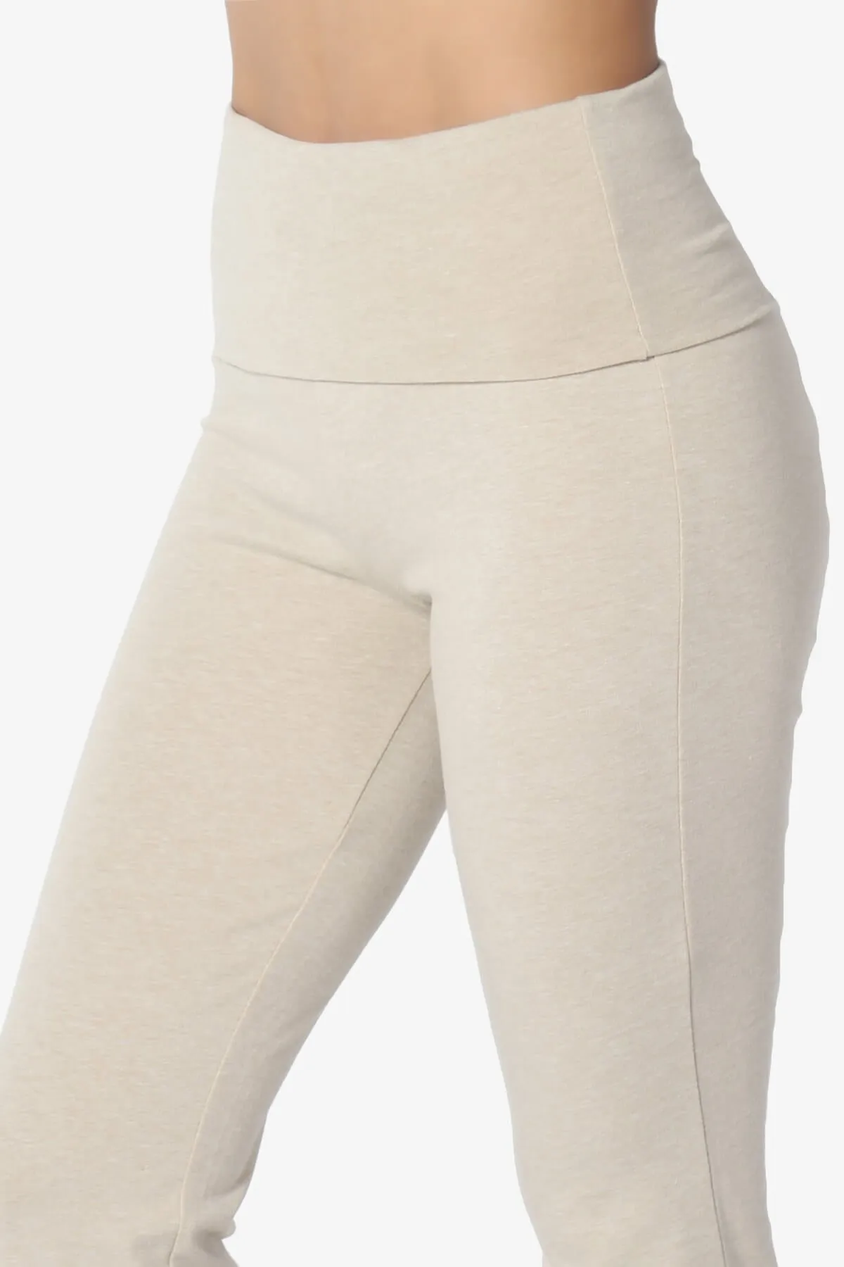 Sara Foldover Waist Yoga Pants PLUS