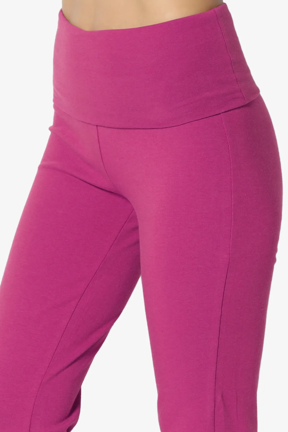 Sara Foldover Waist Yoga Pants PLUS