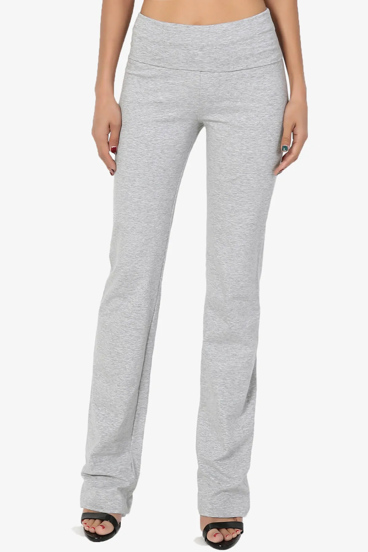 Sara Foldover Waist Yoga Pants PLUS