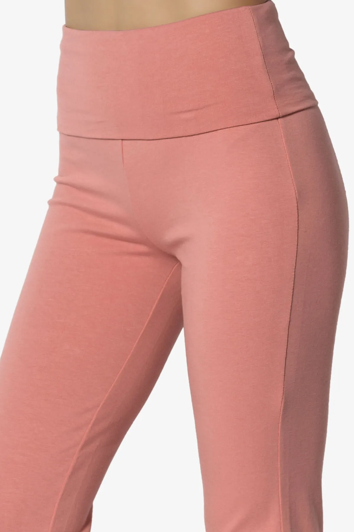 Sara Foldover Waist Yoga Pants PLUS