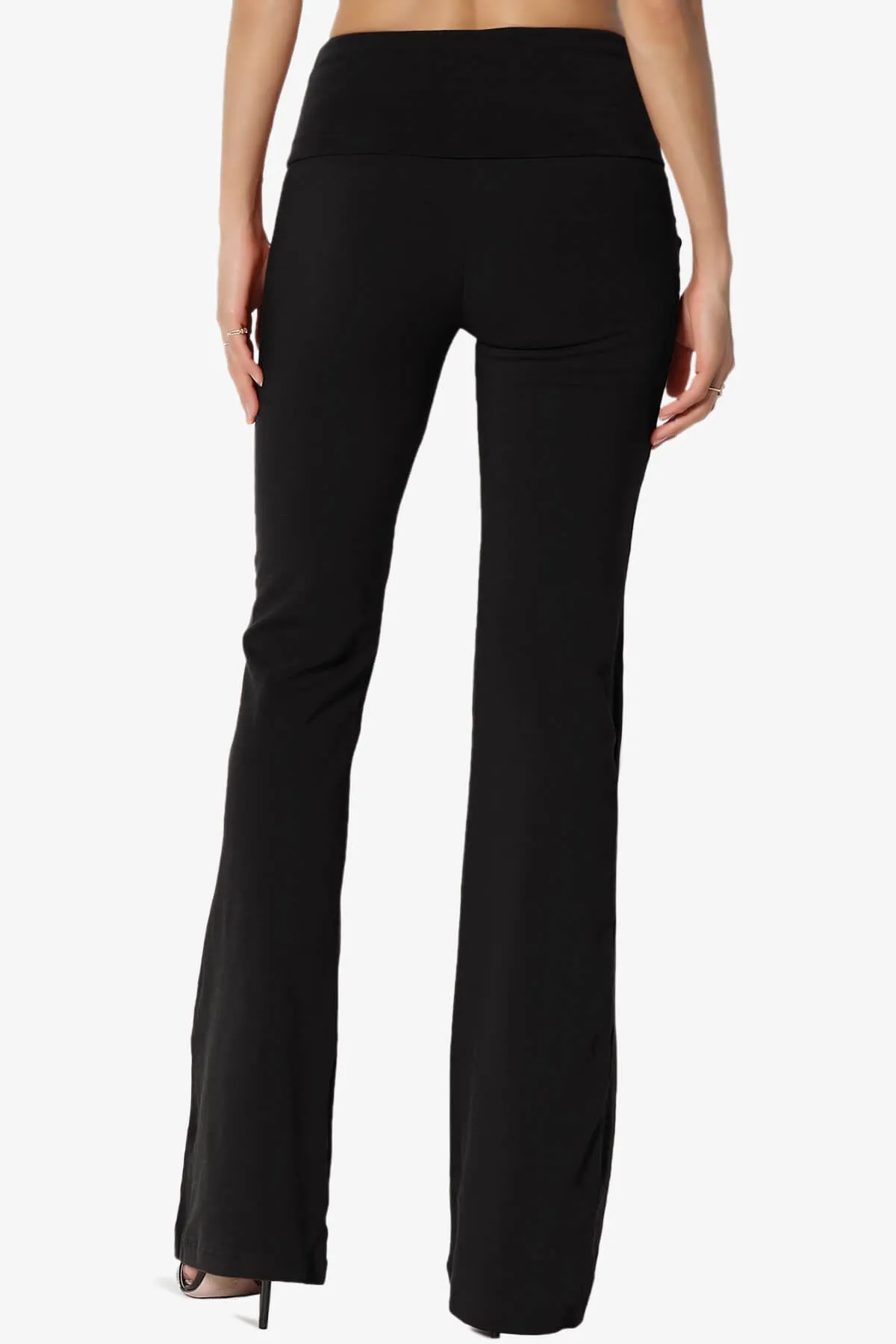 Sara Foldover Waist Yoga Pants PLUS