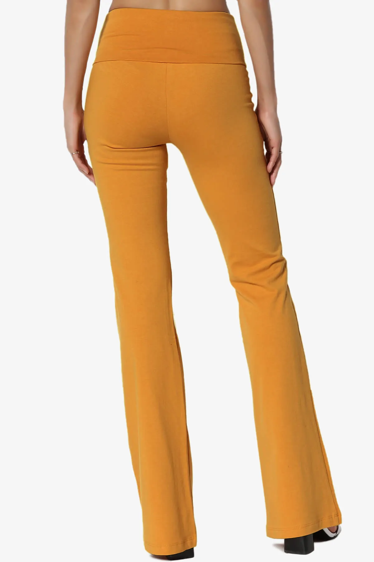 Sara Foldover Waist Yoga Pants PLUS