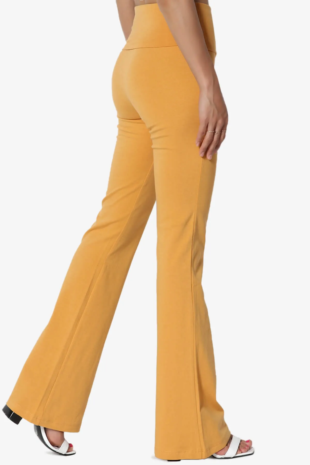 Sara Foldover Waist Yoga Pants PLUS