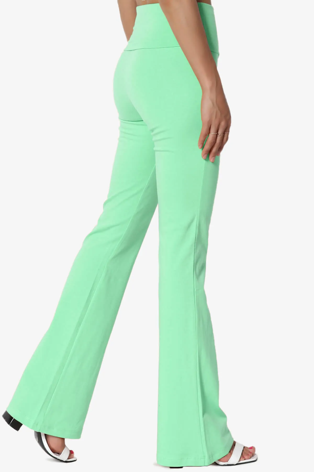 Sara Foldover Waist Yoga Pants PLUS