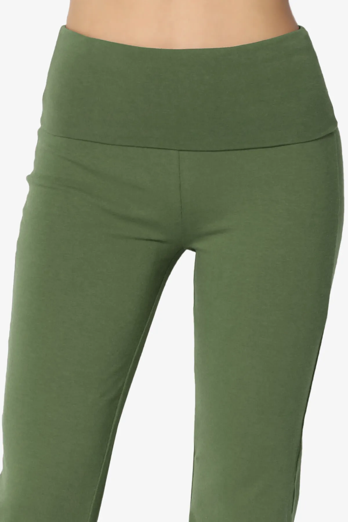Sara Foldover Waist Yoga Pants PLUS