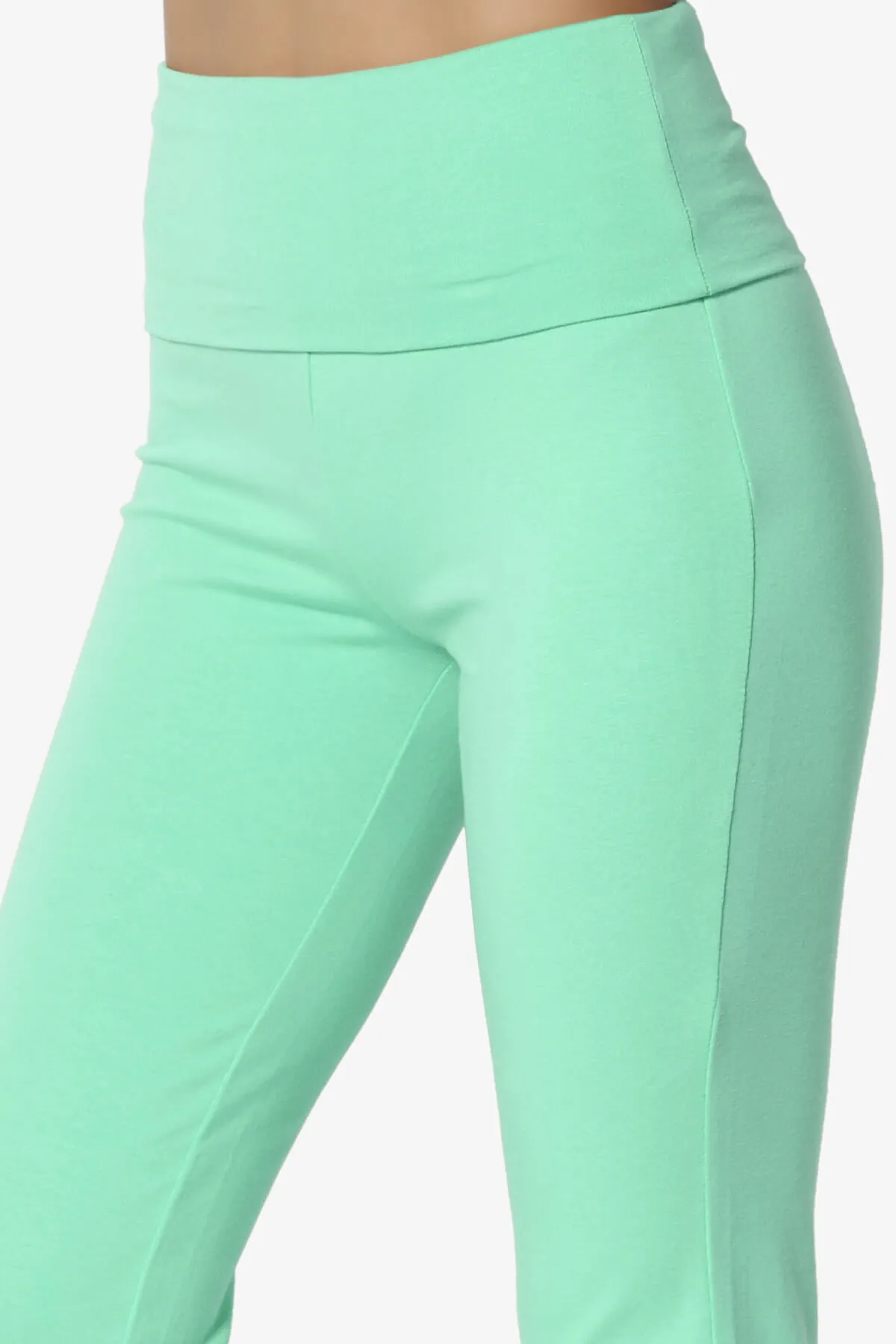 Sara Foldover Waist Yoga Pants PLUS