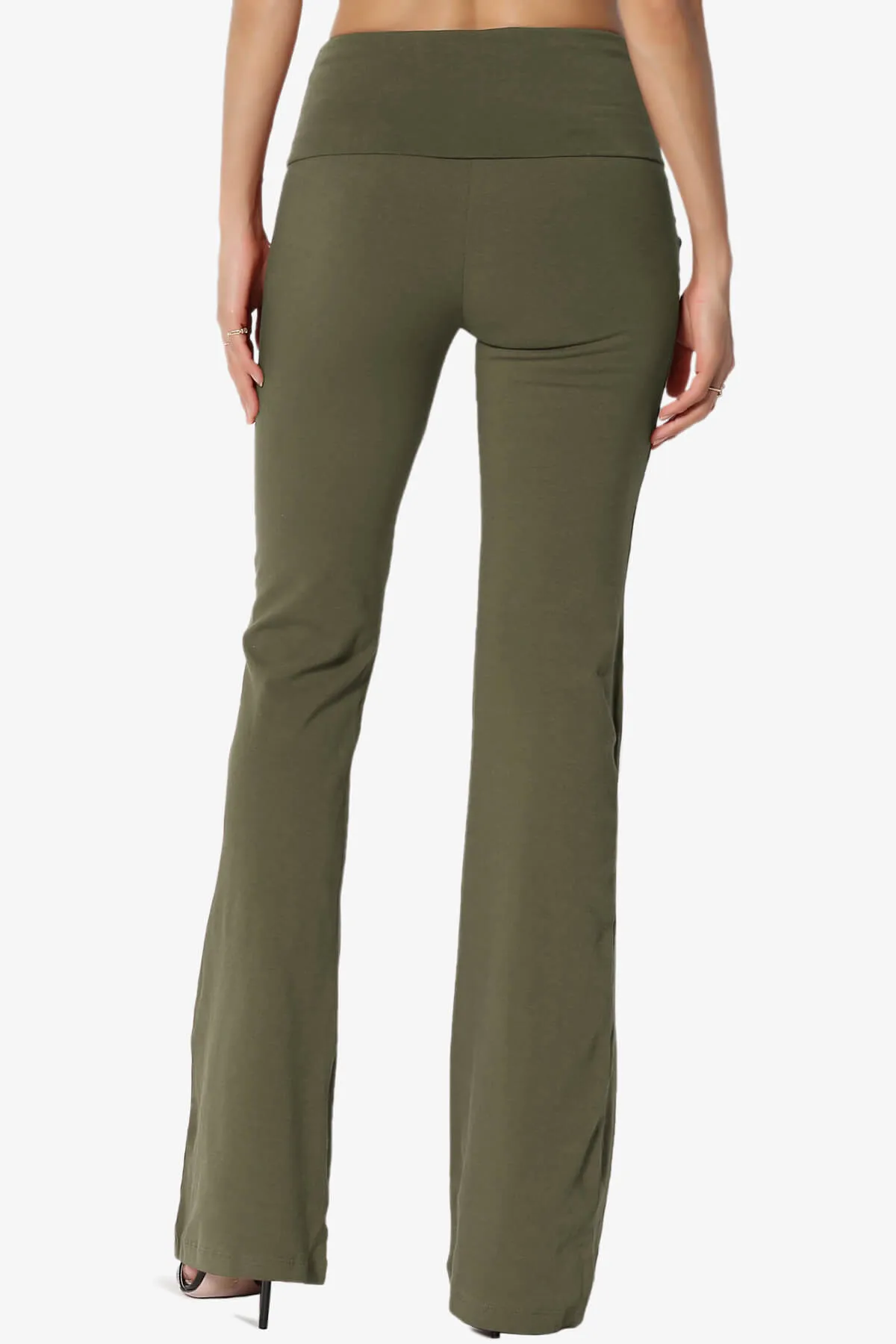 Sara Foldover Waist Yoga Pants PLUS