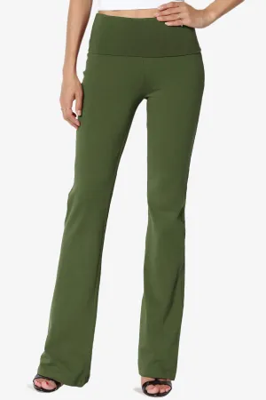 Sara Foldover Waist Yoga Pants PLUS