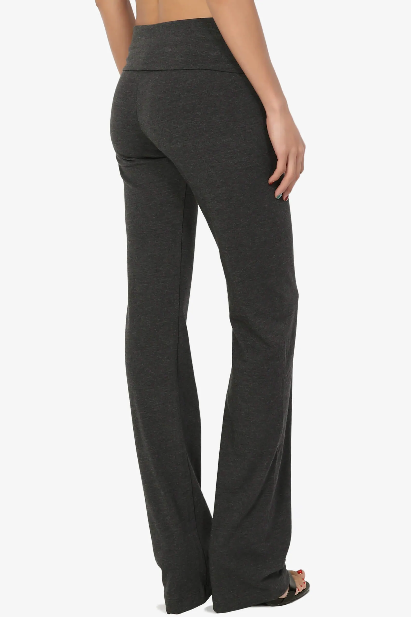 Sara Foldover Waist Yoga Pants PLUS