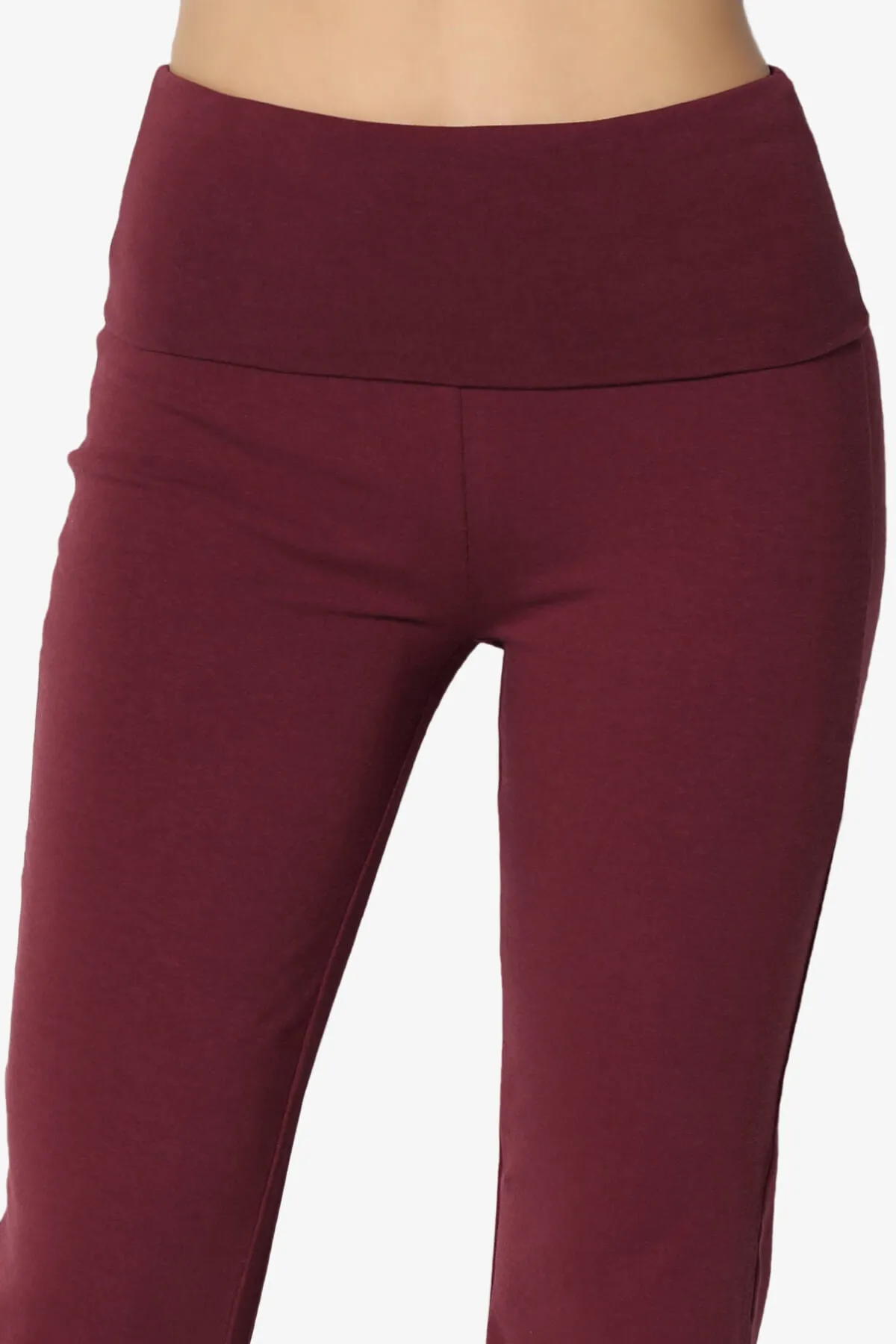 Sara Foldover Waist Yoga Pants PLUS