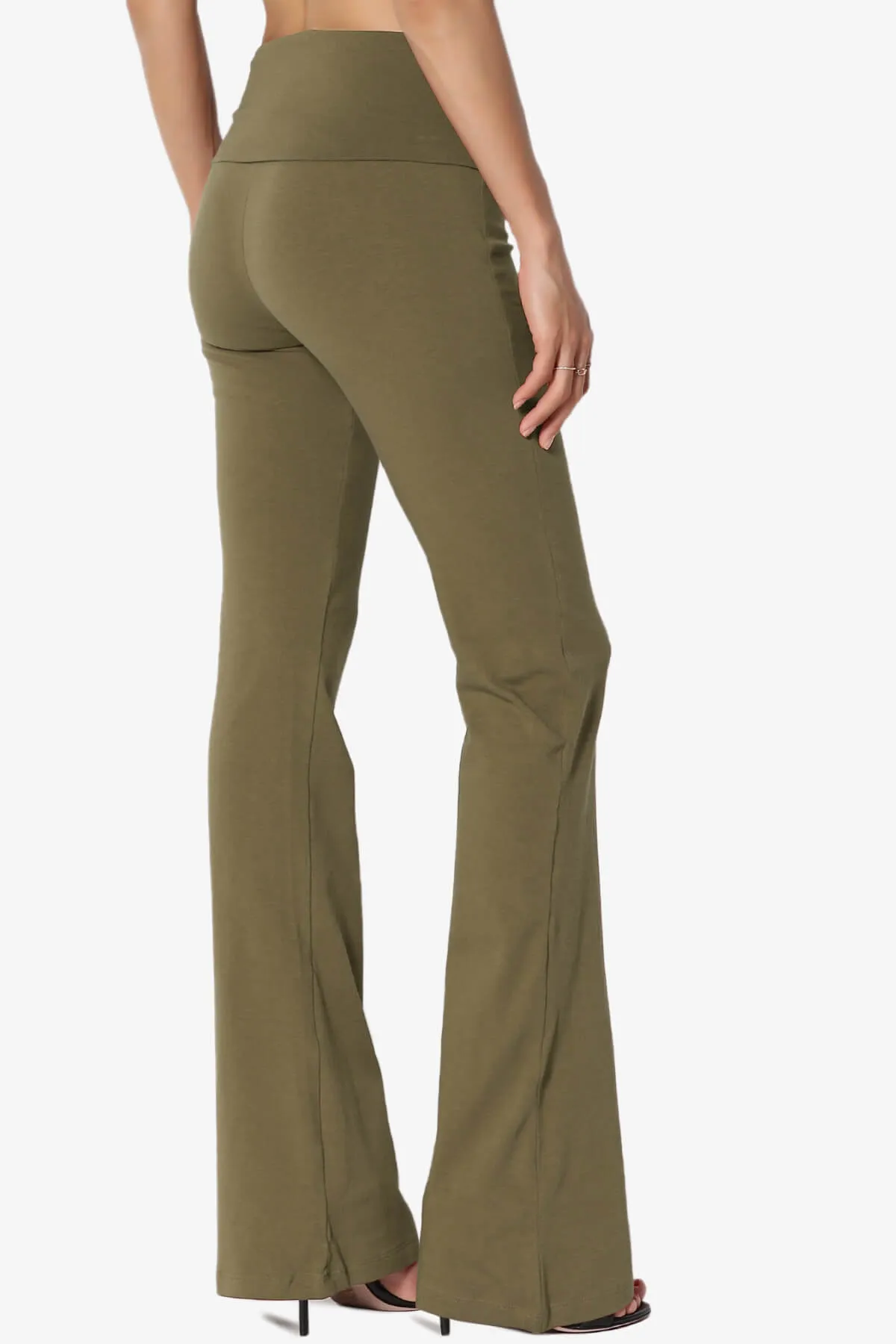 Sara Foldover Waist Yoga Pants PLUS