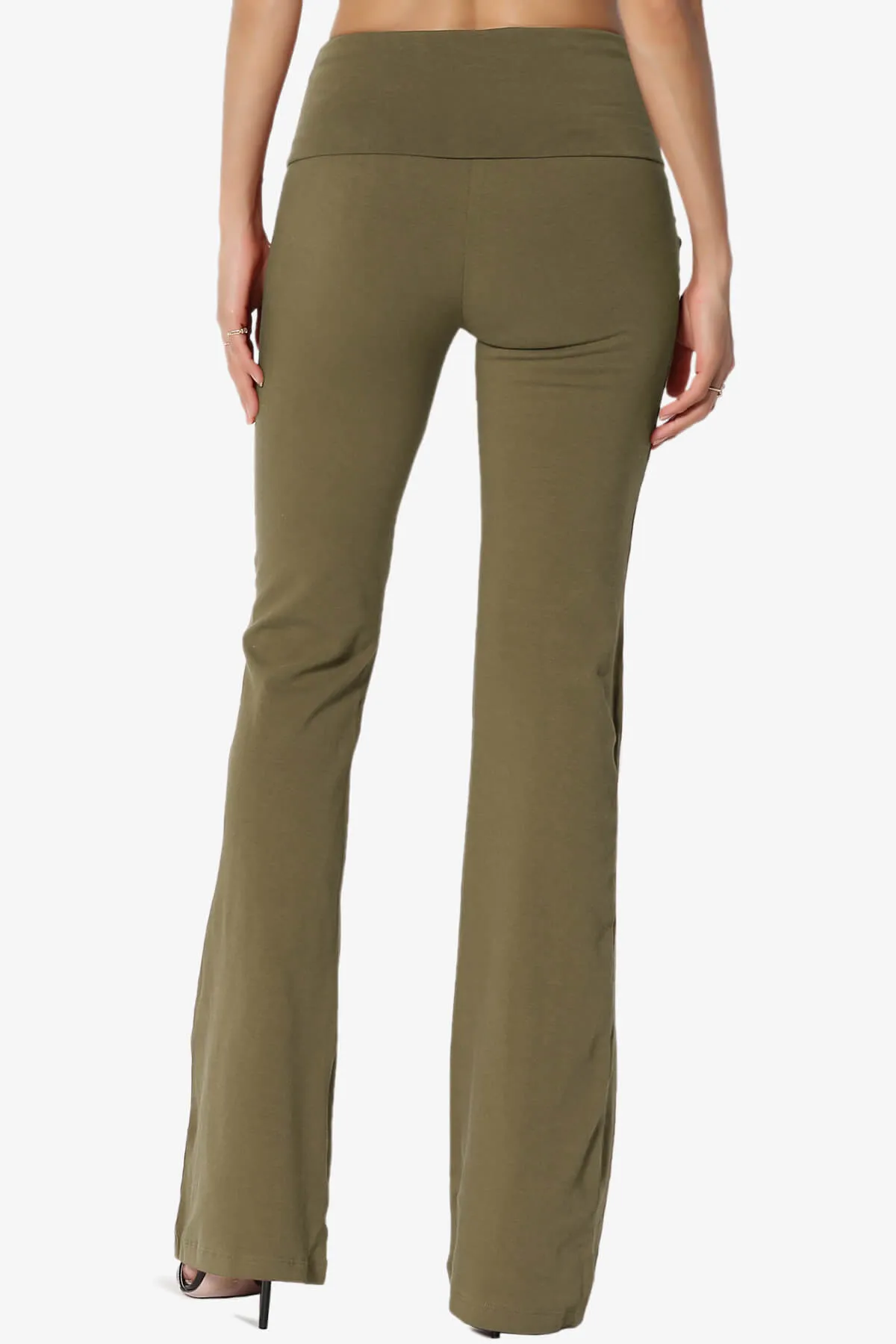Sara Foldover Waist Yoga Pants PLUS
