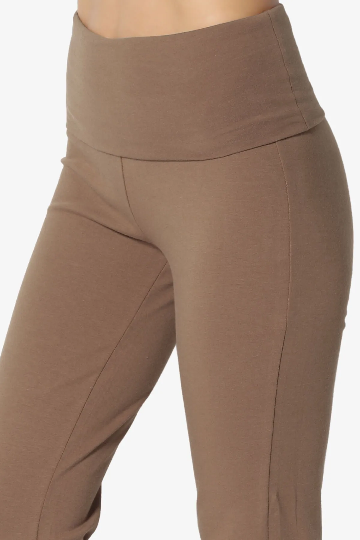 Sara Foldover Waist Yoga Pants PLUS