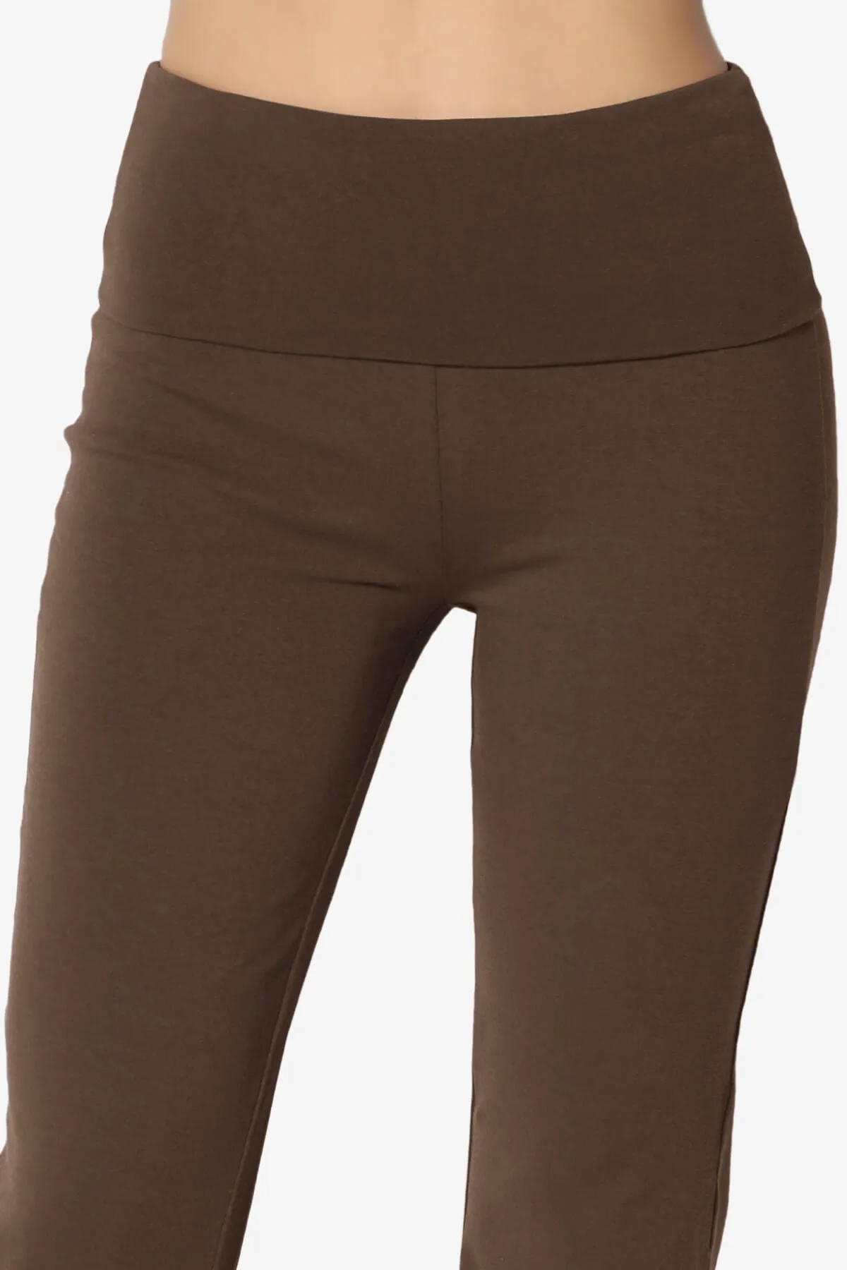 Sara Foldover Waist Yoga Pants PLUS