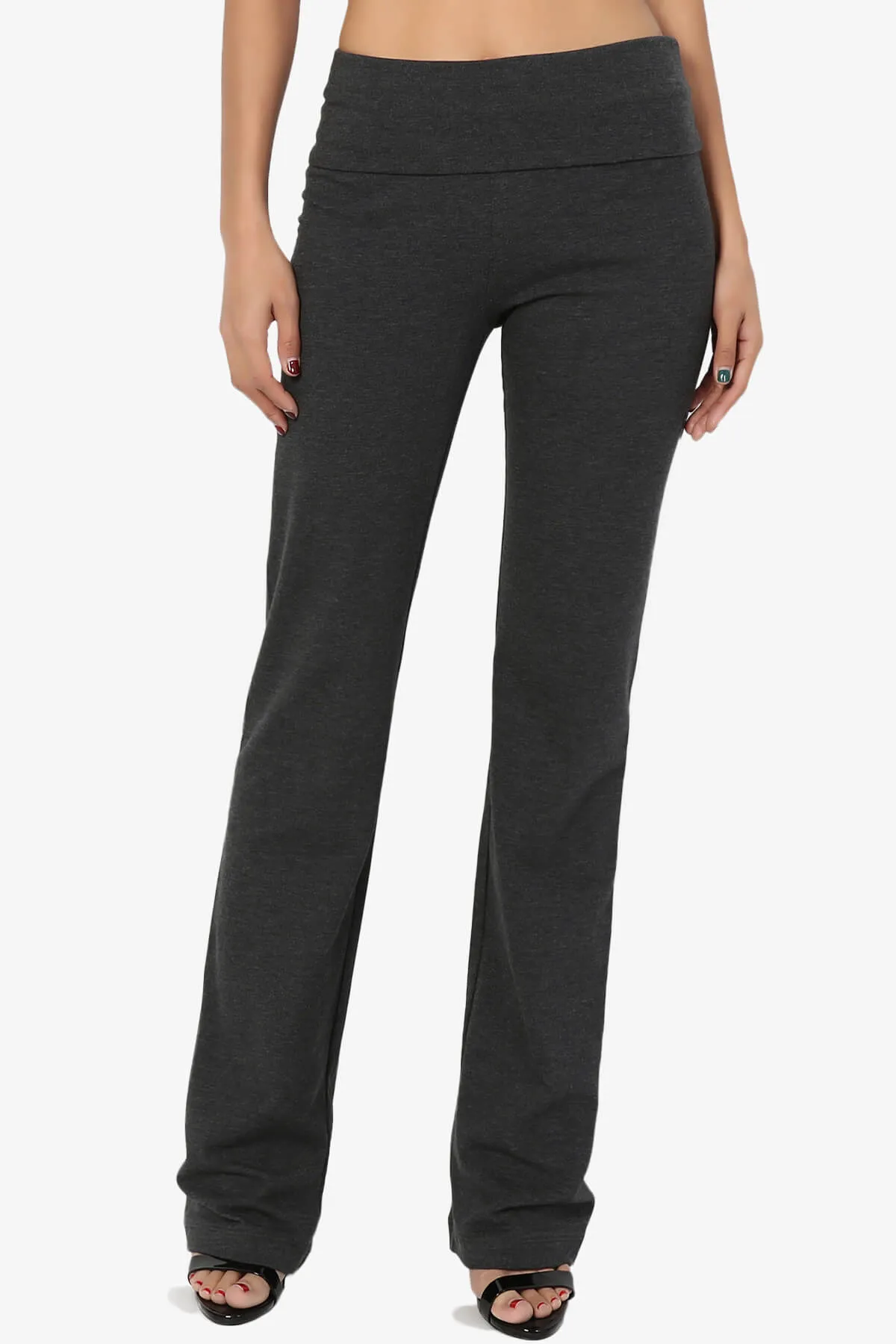 Sara Foldover Waist Yoga Pants PLUS