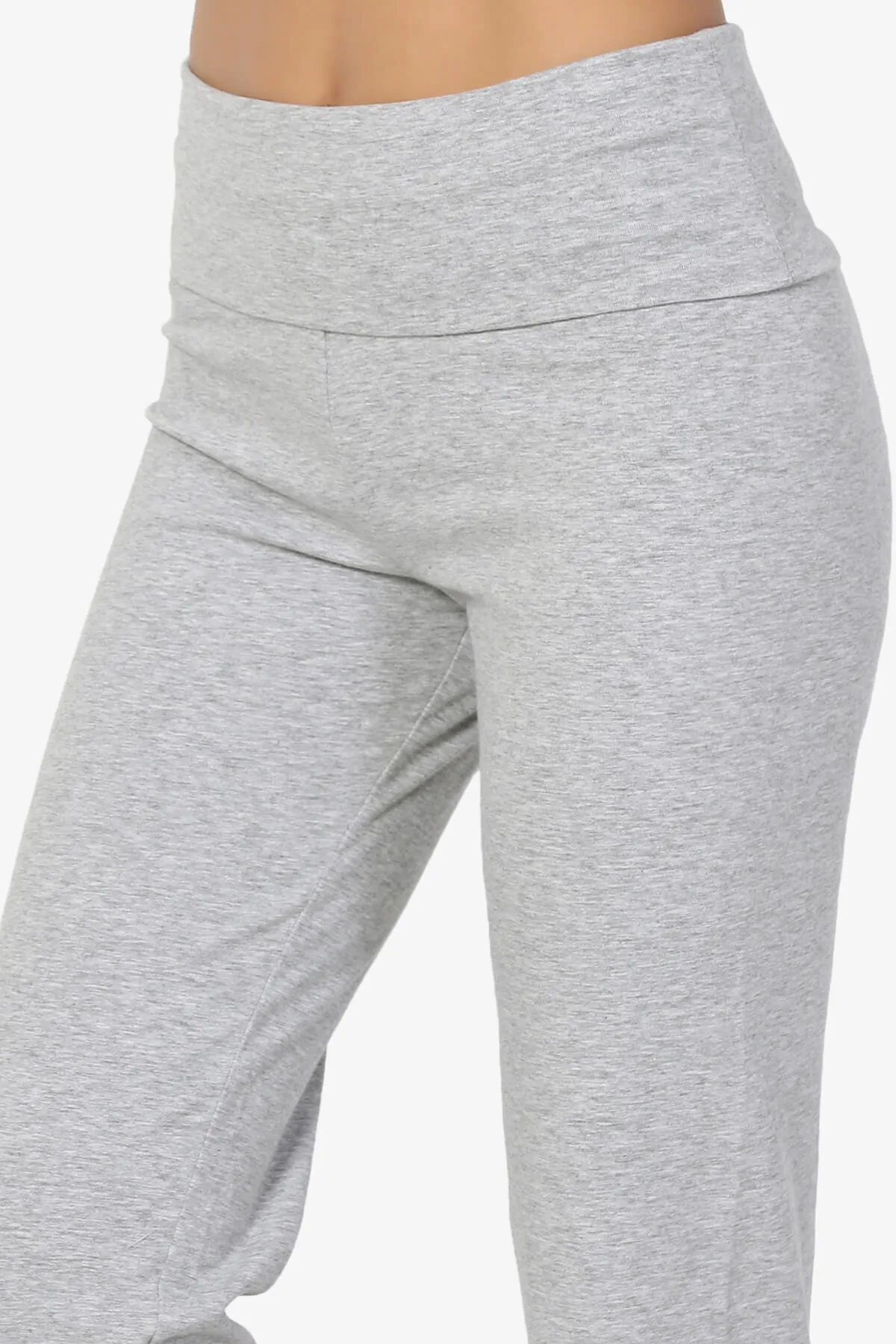 Sara Foldover Waist Yoga Pants PLUS