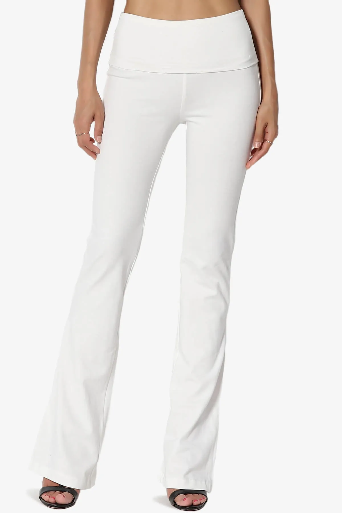 Sara Foldover Waist Yoga Pants PLUS