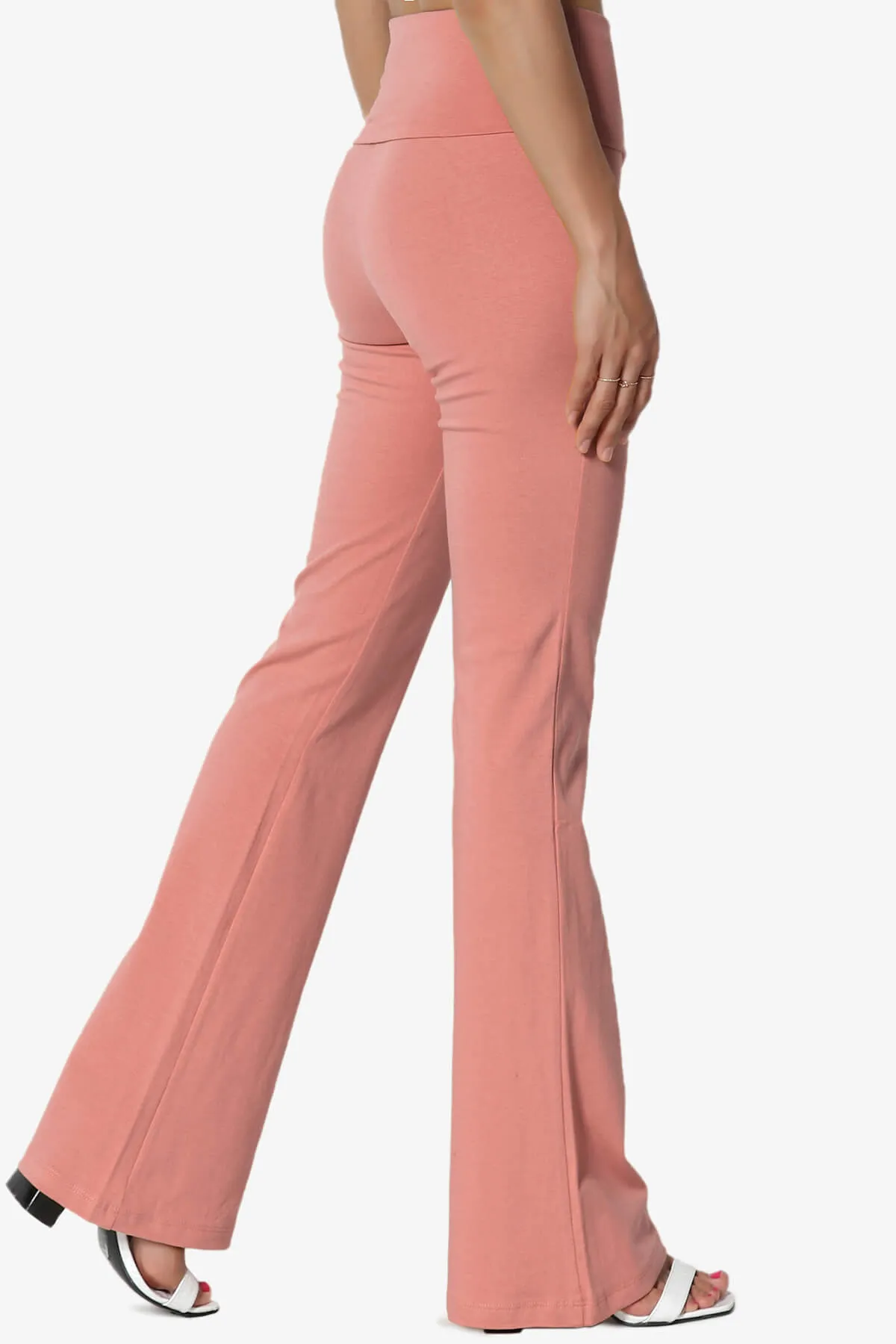 Sara Foldover Waist Yoga Pants PLUS