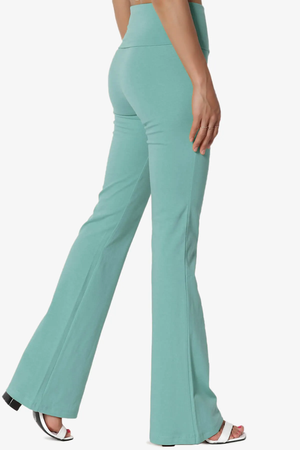 Sara Foldover Waist Yoga Pants PLUS