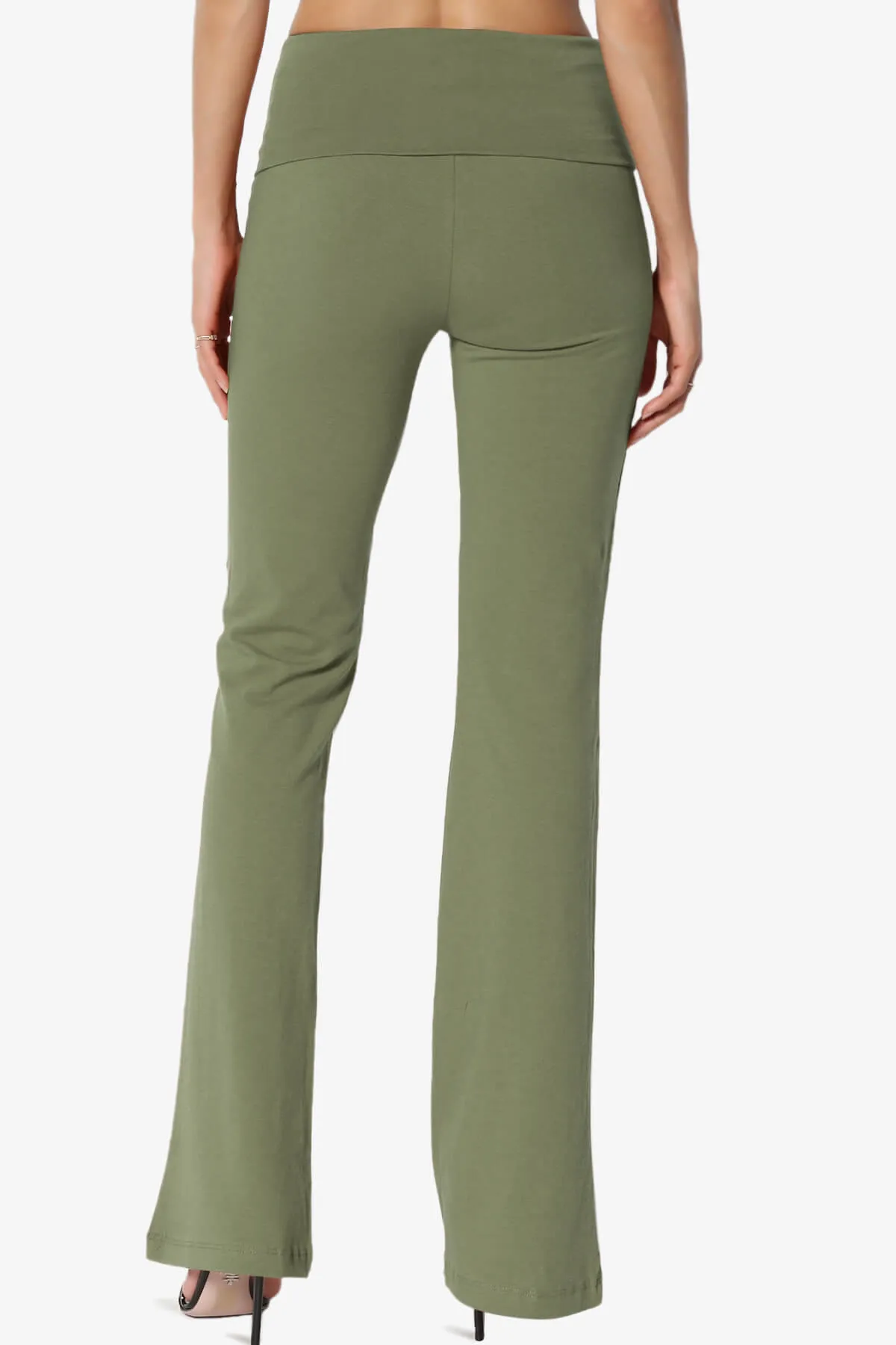 Sara Foldover Waist Yoga Pants PLUS