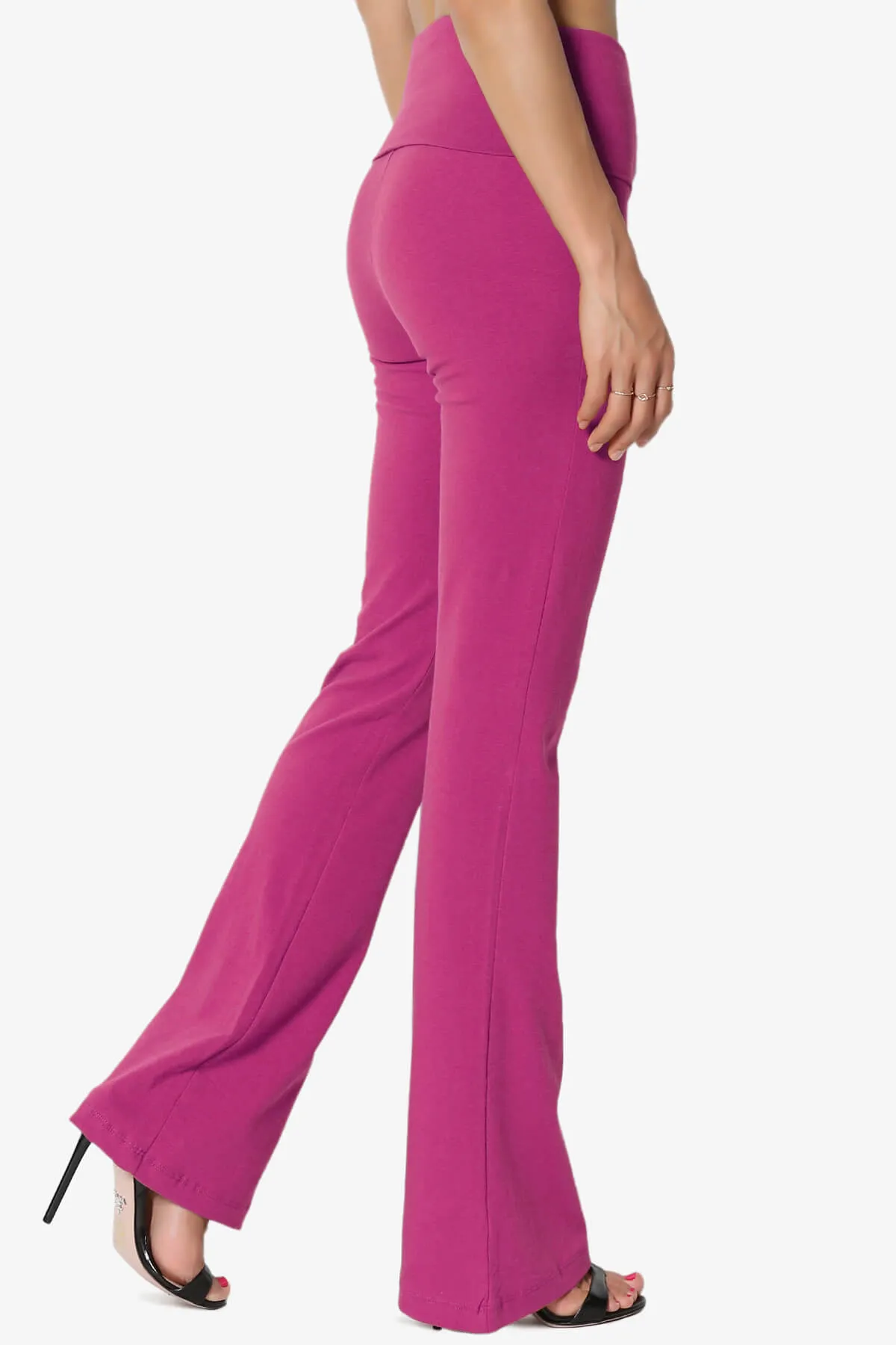Sara Foldover Waist Yoga Pants PLUS