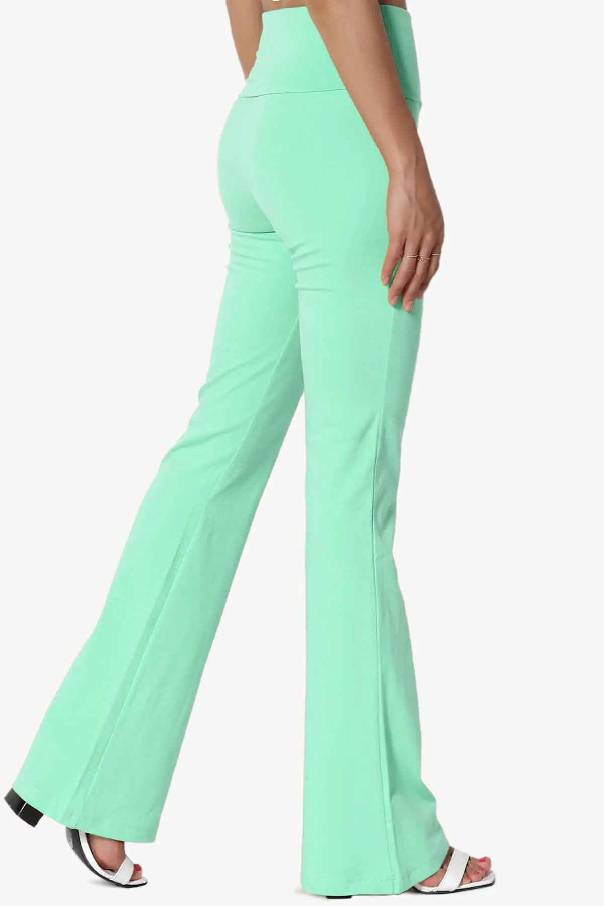 Sara Foldover Waist Yoga Pants PLUS