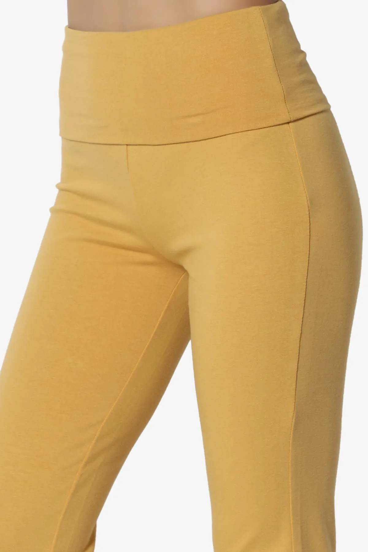 Sara Foldover Waist Yoga Pants PLUS