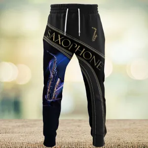 Saxophone 3D Sweatpants Saxophone Jogger 2742