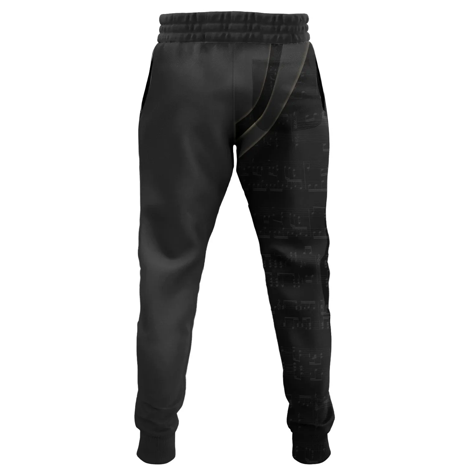 Saxophone Pants Saxophonist 3D Sweatpants Saxophone Jogger Blue
