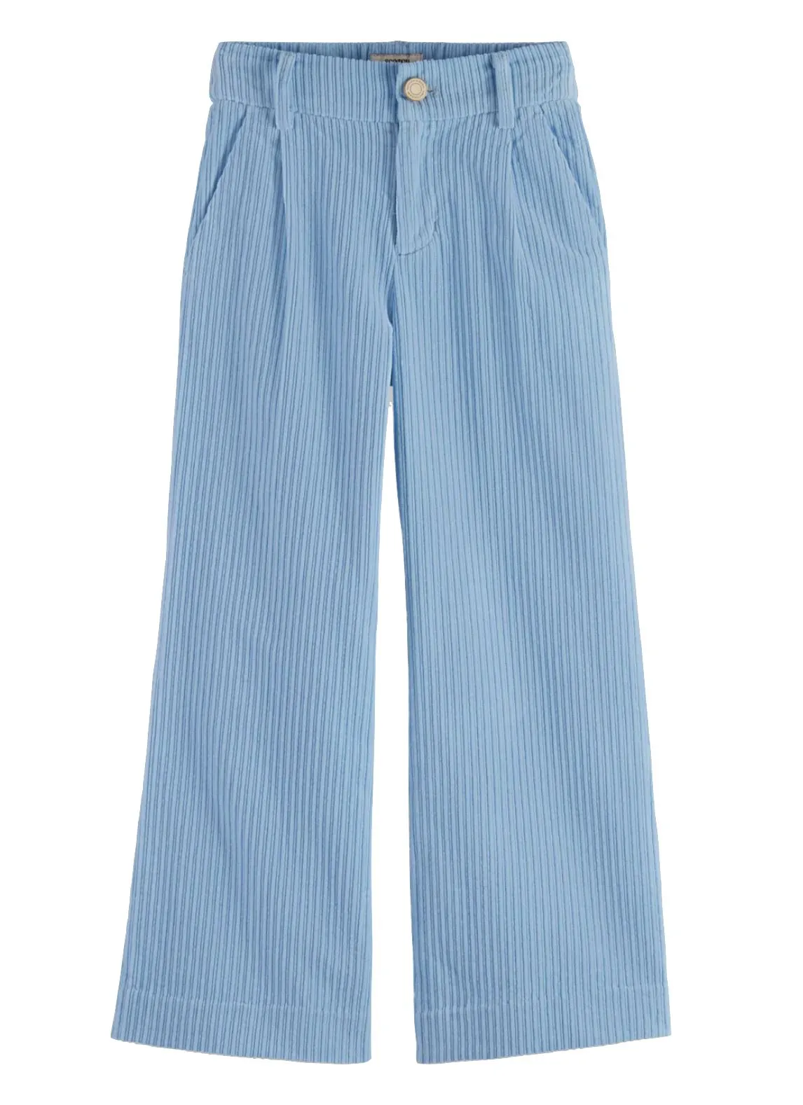 Scotch & Soda Pleated Wide Leg Corduroy Pants