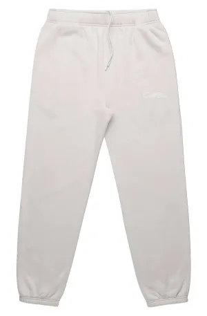 Script Cursive Sweatpants Bone