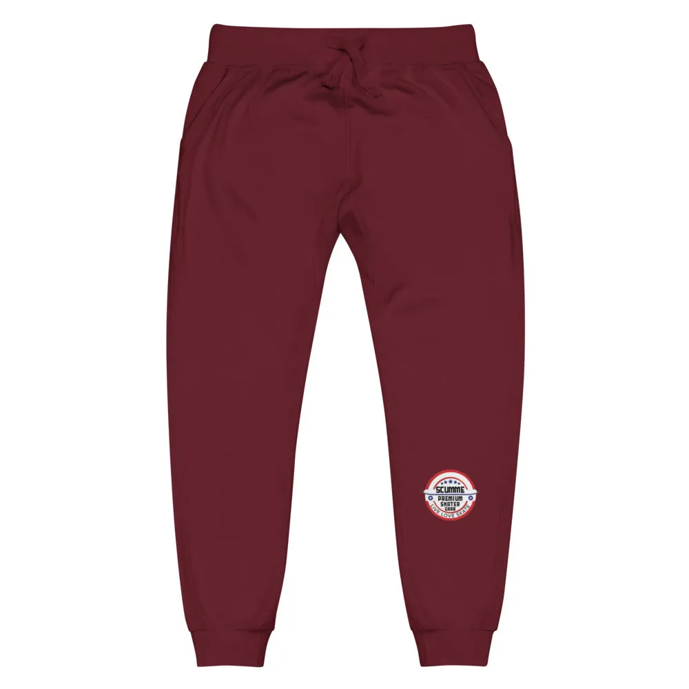 SCUMME KICK PUSH Fleece Sweatpants