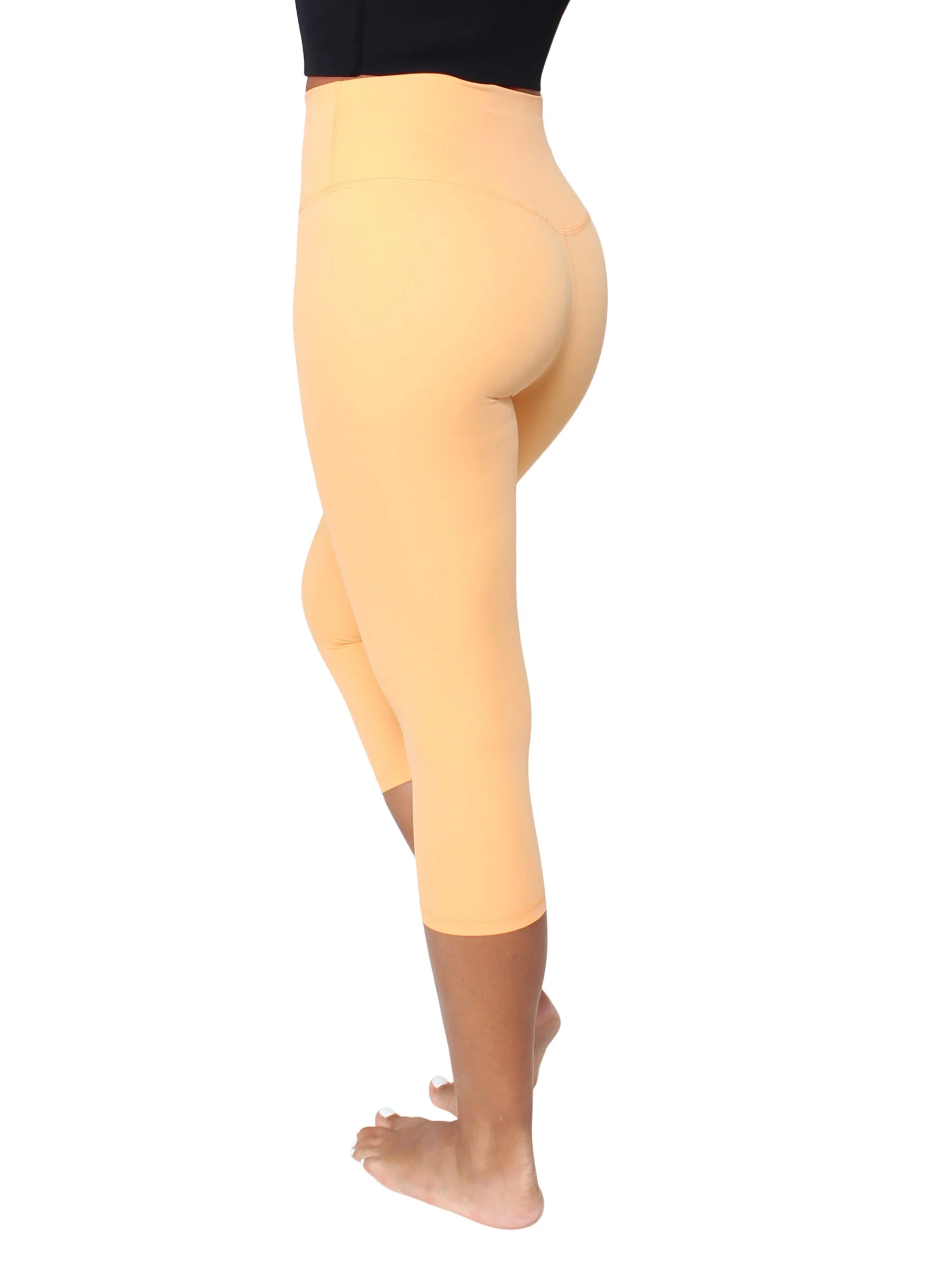 Seamless Front Capri - Sunny