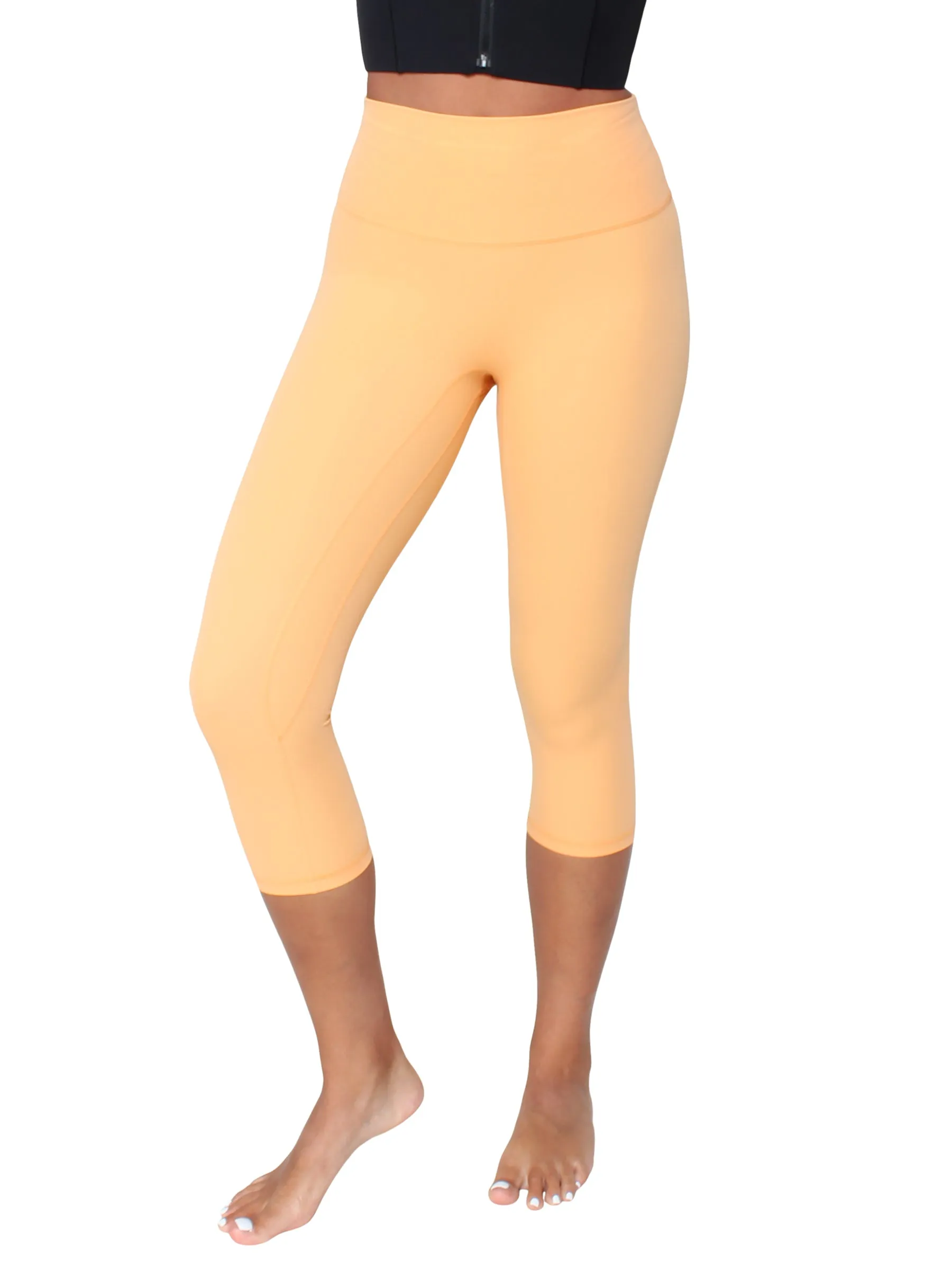 Seamless Front Capri - Sunny