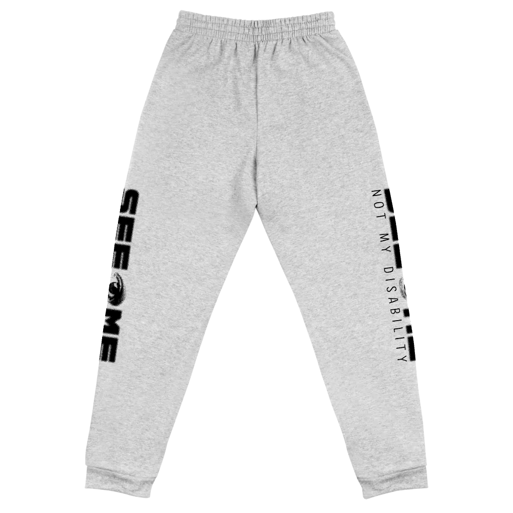 See Me Not My Disability (Halftone) Sweatpants (Joggers)