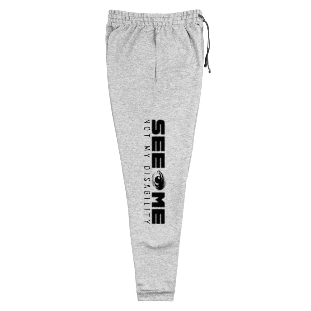 See Me Not My Disability (Halftone) Sweatpants (Joggers)