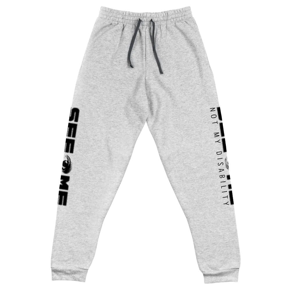 See Me Not My Disability (Halftone) Sweatpants (Joggers)