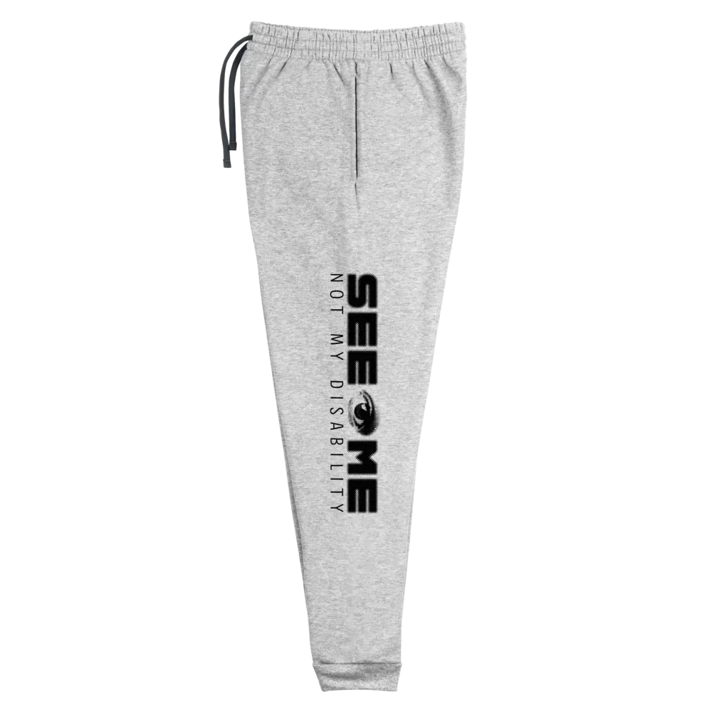 See Me Not My Disability (Halftone) Sweatpants (Joggers)